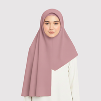 Instant Hijab Dark Purple
