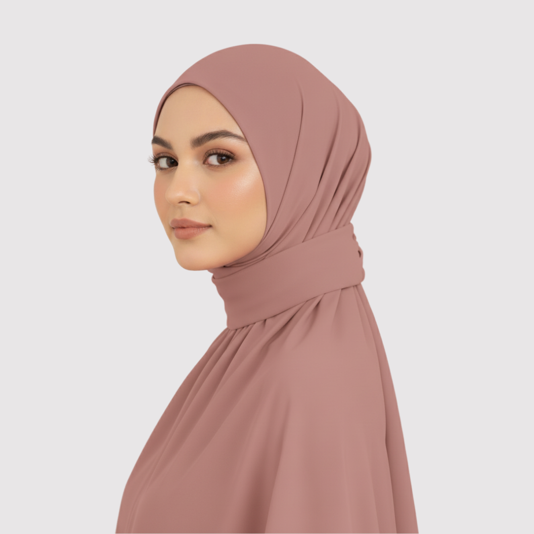 Dark Purplish Hijab