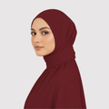 Maroonish Hijab
